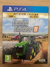 Ps4 Farming Simulator 19 Prime Édition Vide Carton Boîte Étui Seulement Non Jeu