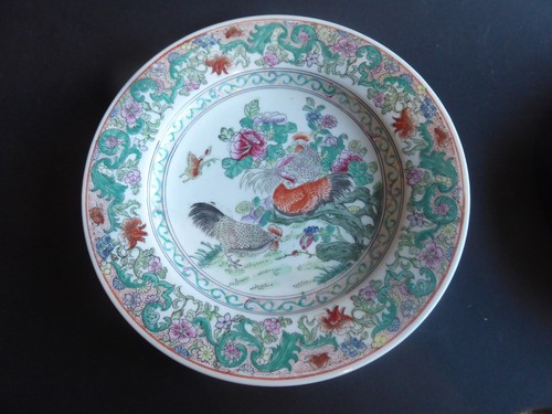 Vintage assiette porcelaine - vintage,