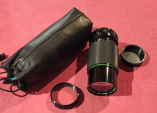 OBJECTIF HANIMEX AUTO MC ZOOM 1:4.0 F 80-200mm ø 55mm .un filtre voir les photos