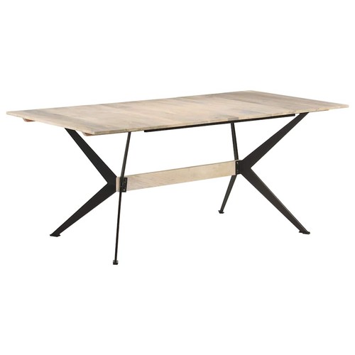 Bois manguier massif table - bois,