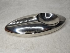 Saint Hilaire Porte Cigare En Metal Argenté , Cendrier  Vintage Dans Sa Boite