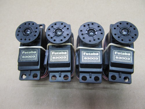 Four futaba s3003 servos - s3003,