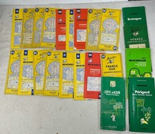 Ensemble de cartes routière