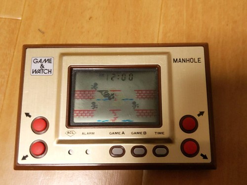 Nintendo game watch manhole - nintendo,