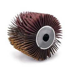 Brosse a lanieres abrasives 100 x 125 pour surfaceuse Scheppach MRS1300