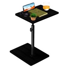 Table de Chevet en Bambou,dAppoint avec Hauteur Réglable, Commode Multifoncti...