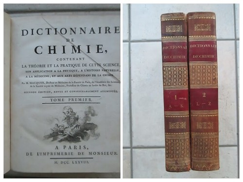 Macquer dictionnaire de - macquer,
