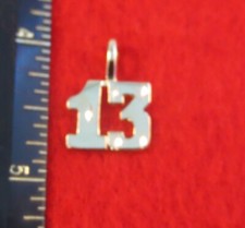 14KT Or EP Numéro 13 " Coupe