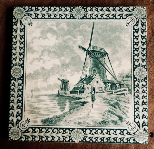 Grand carreau carrelage ancien - grand,