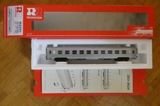 voiture voyageurs DEV Inox 2ème classe SNCF Rivarossi HO ref 3601 époque 3