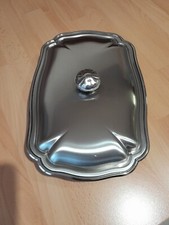 Légumier métal argenté