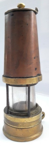Lampe mineur ancienne - lampe, de