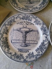assiette publicitaire - 100 ans Sanitaire Porcher- GIEN
