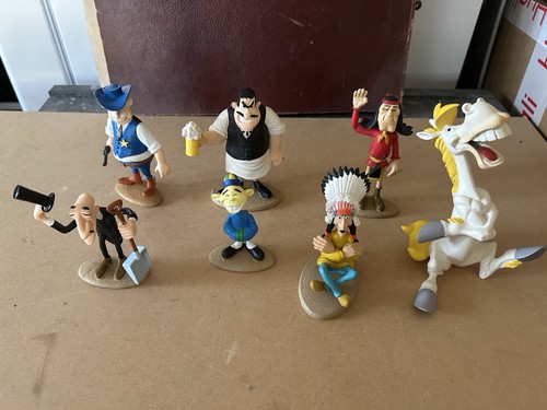 Lot figurines lucky luke 2003 - lot,