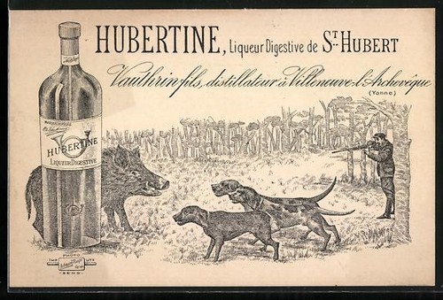 Hubertine liqueur digestive - hubertine,,