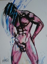 just a male, nu masculin, by Erik-H