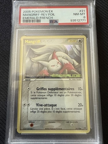 Carte pokemon mangriff reverse - mangriff,
