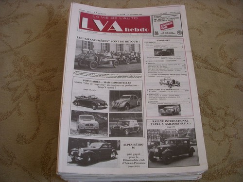 Lva vie auto 86 - lva, l'auto
