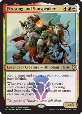 Magic mtg firesong and - mtg,