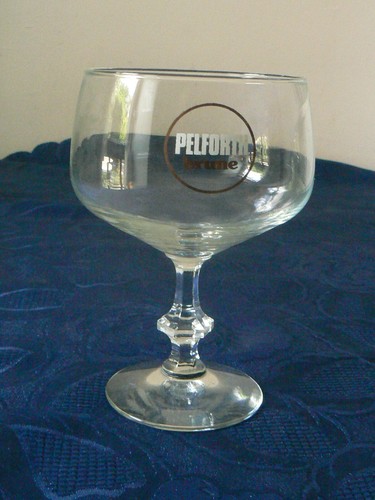 Ancien verre biere pelforth - a,