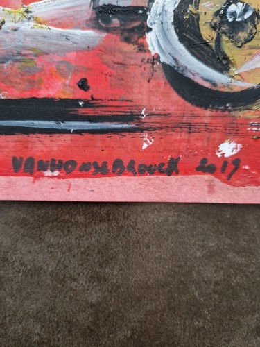 Tableau art brut - art,