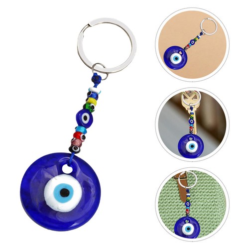 Porte clés yeux bleus - porte-clés,