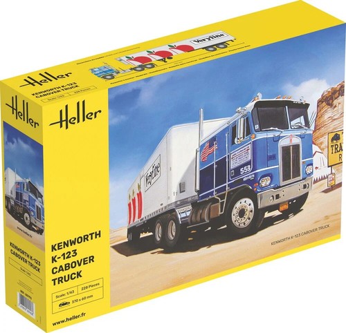Maquette camion kenworth 123 - camion,