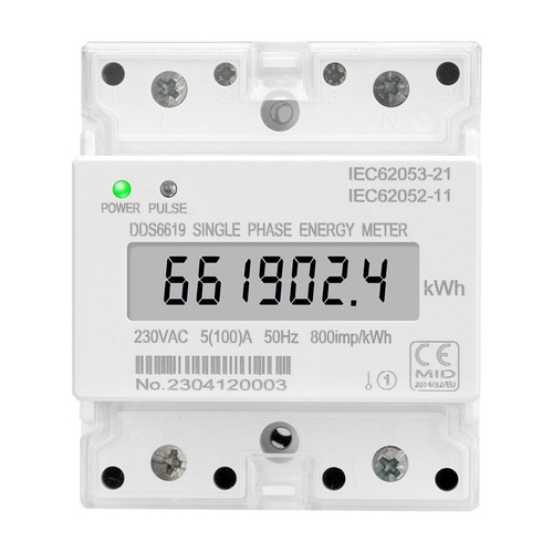 Compteur énergie monophasé - compteur,