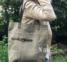 Sac cabas femme marron  en