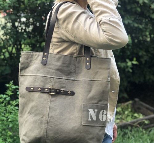 Sac cabas femme - marron, en