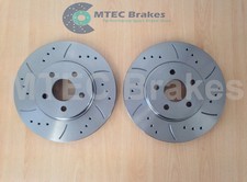 Ford Mondeo St ST220 mk3 00-07 Frein Avant Disques Perforé Rainuré