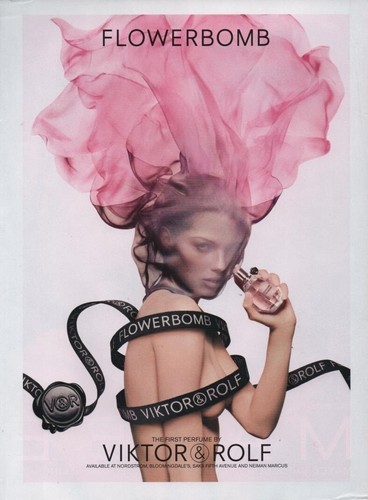 Publicité papier parfum - papier,