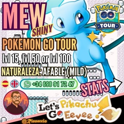 Mew shiny event - mew, go