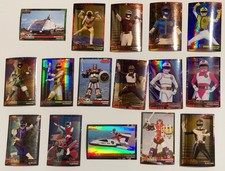 POWER RANGERS 25th Anniv. Jeu de 25 cartes à collectionner MORINAGA 2001 Japo...