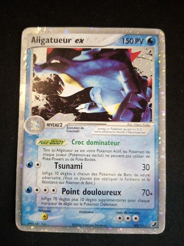 Carte pokémon aligatueur - pokémon,