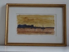 Tableau aquarelle marine - aquarelle,