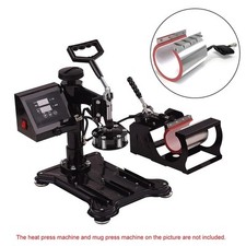 Mug Silicone Tampon Presse à Chaleur Conçu pour Imprimer Manuelles à Sublimat