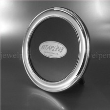 Cadre Photo Rond Fin En Argent