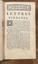Lettres persanes. Lettres