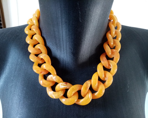 Collier vintage grosses - collier, à