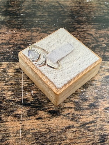 Bague pierre lune - pierre, forme