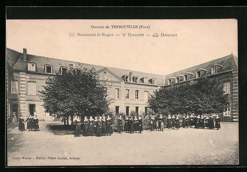 Cpa thibouville ouvroir - cpa,