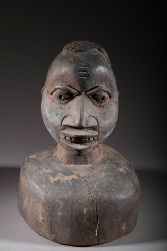 Art africain tête fétiche - tête,
