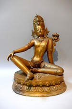 Grand Indra ancien bronze