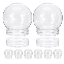  Lot de 8 boules à neige à