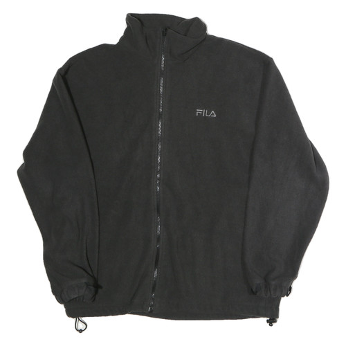 Veste zippée noire fila - zippée, pour