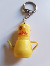 PORTE CLE  FIGURINE VINTAGE PUB PORTE CLE CAFE GRAND MERE TRADITION Cafetiere