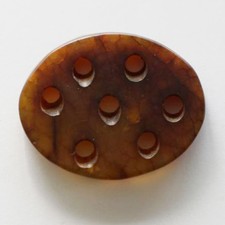 Vintage Antique Orient Stone Carve Ancient Chinese Asian Pendant 