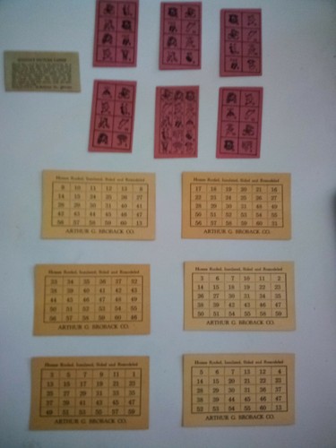 Mystery picture cards