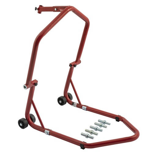 Moto bequilles avant - bequilles, rouge